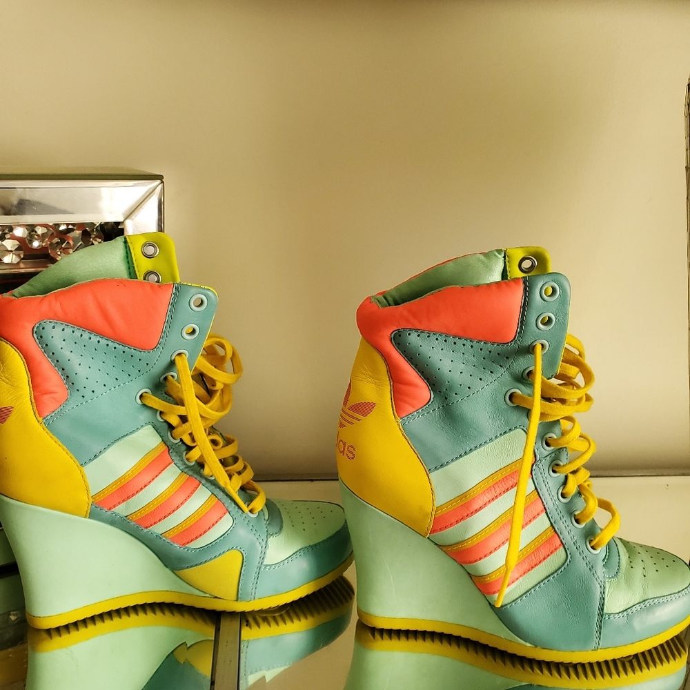Adidas Sneaker wedges Jeremy Scott